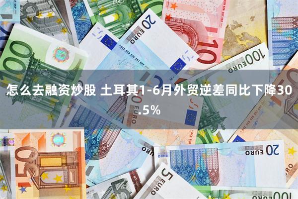 怎么去融资炒股 土耳其1-6月外贸逆差同比下降30.5%