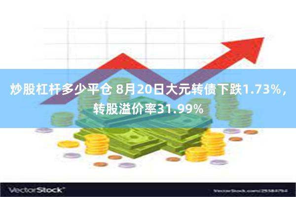 炒股杠杆多少平仓 8月20日大元转债下跌1.73%，转股溢价率31.99%