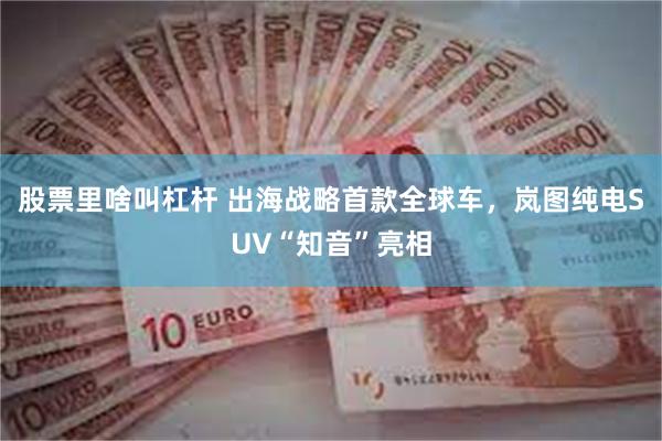 股票里啥叫杠杆 出海战略首款全球车，岚图纯电SUV“知音”亮相