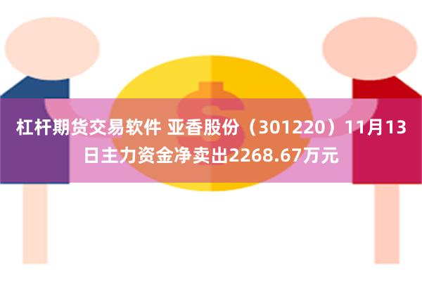 杠杆期货交易软件 亚香股份（301220）11月13日主力资金净卖出2268.67万元