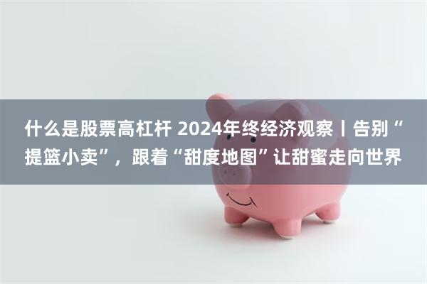 什么是股票高杠杆 2024年终经济观察丨告别“提篮小卖”，跟着“甜度地图”让甜蜜走向世界